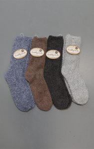 Cuddly Socks fluffy sokken heren huissokken trendy winter 2017 - 2018