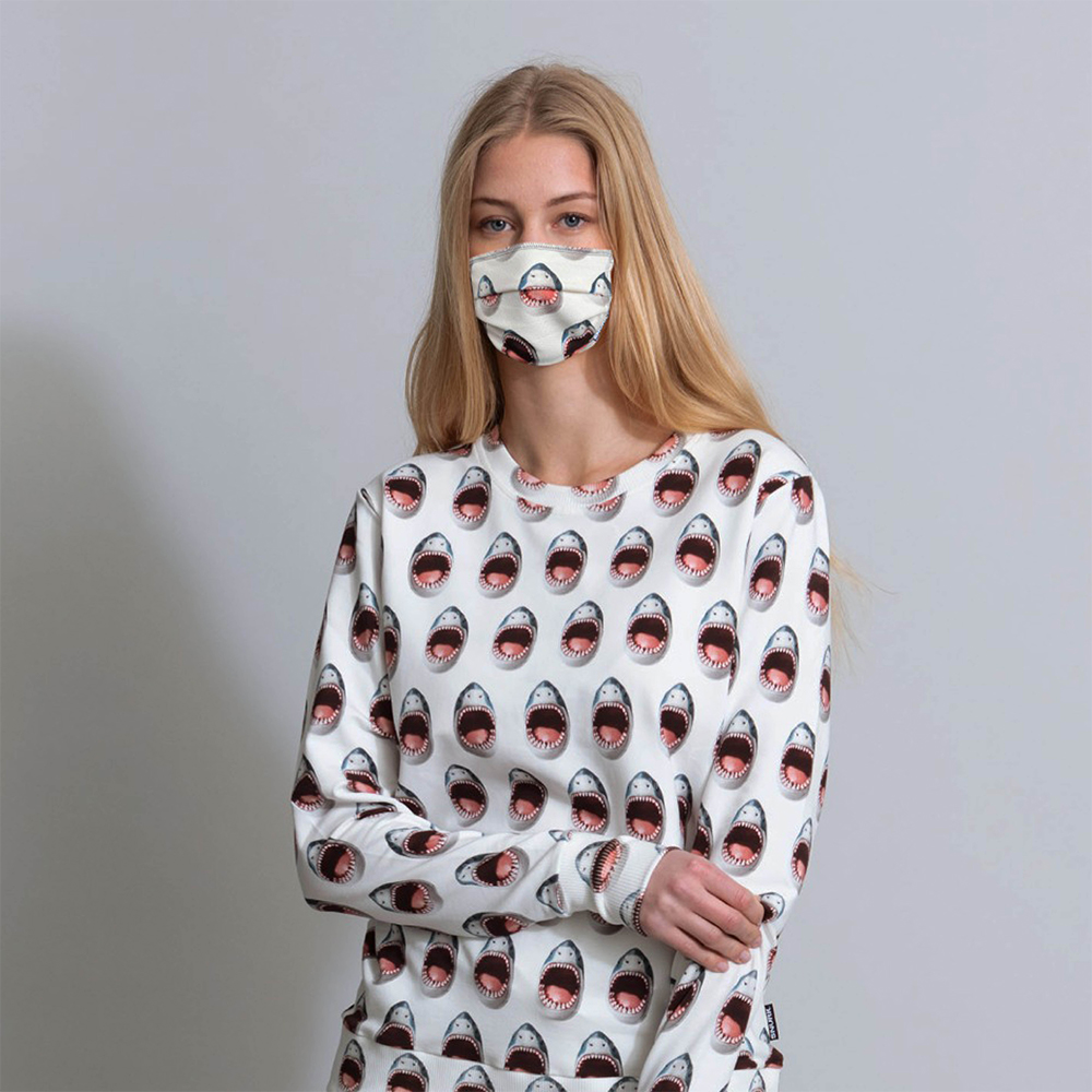 Mondkapje maken sales van shirt